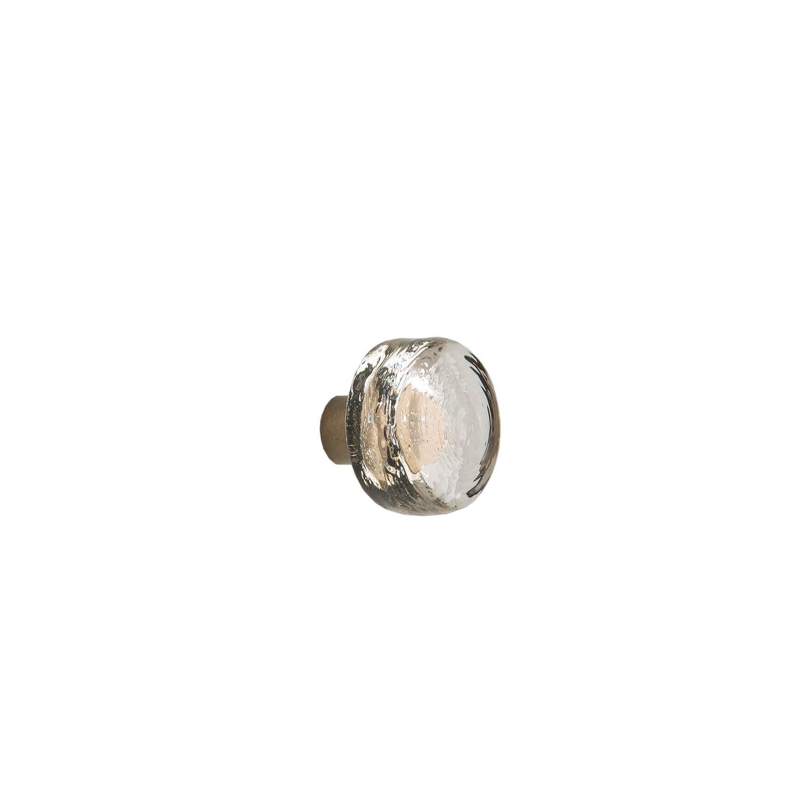 Cast Glass Round Knob - Hardware by Design