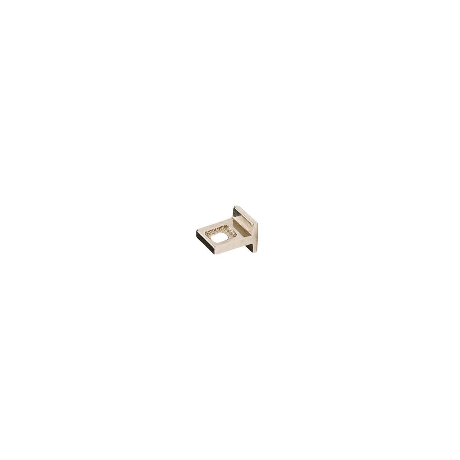 Rocky Mountain Square Tab Cabinet Pull by Ted Boerner - CK20115 - Hardware by Design