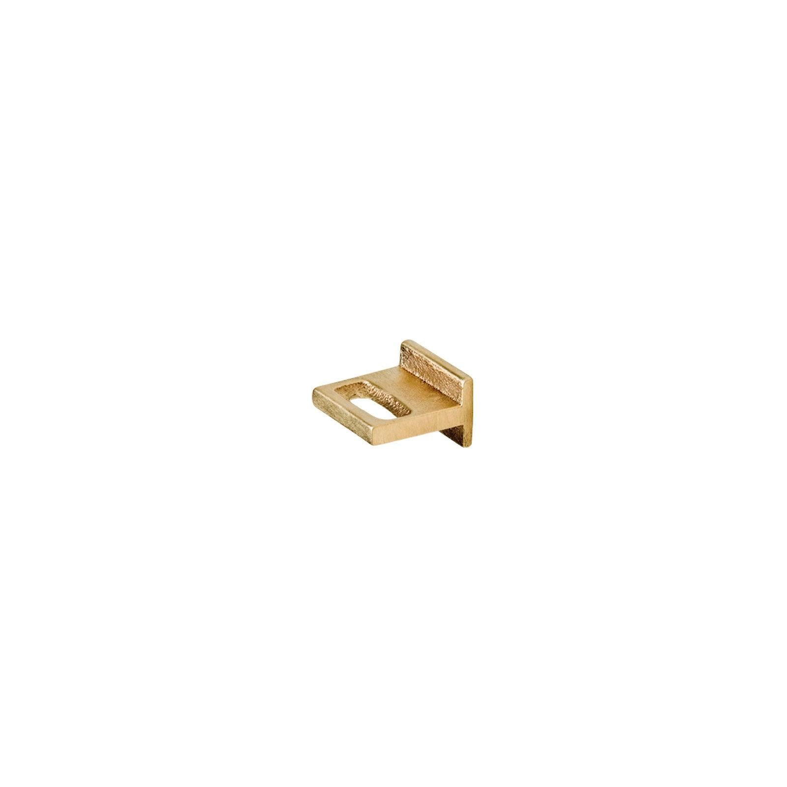 Rocky Mountain Square Tab Cabinet Pull by Ted Boerner - CK20120 - Hardware by Design