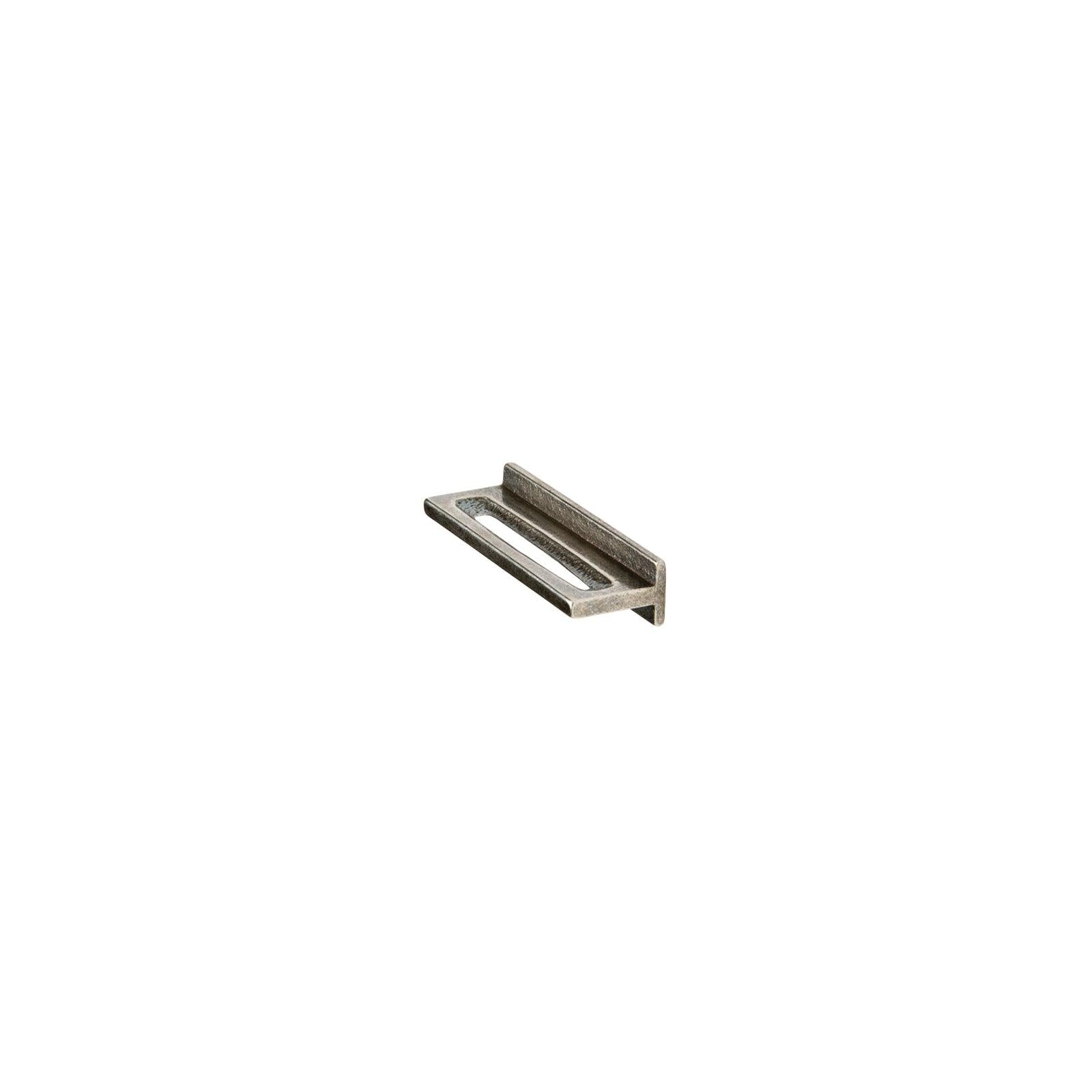 Rocky Mountain Square Tab Cabinet Pull by Ted Boerner - CK20125 - Hardware by Design