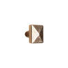 Rocky Mountain Square Knob - CK225 - Hardware by Design