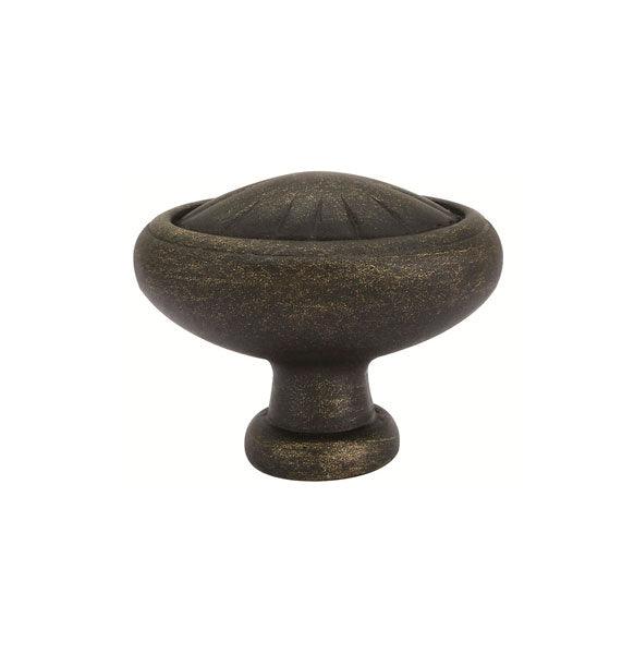 Emtek 86094MB<strong> Tuscany Bronze Egg Knob from the Tuscany Bronze collection</strong> - Hardware by Design
