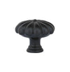 Emtek 86227FB<strong> Tuscany Bronze Fluted Finger Knob from the Tuscany Bronze collection</strong> - Hardware by Design