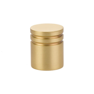 Emtek Metric 1-1/8" Knob in Satin Brass