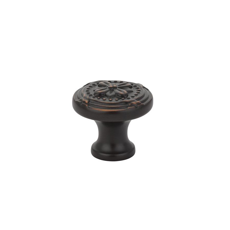 Emtek 86277US10B<strong> Ribbon & Reed Knob from the Ribbon & Reed collection</strong> - Hardware by Design