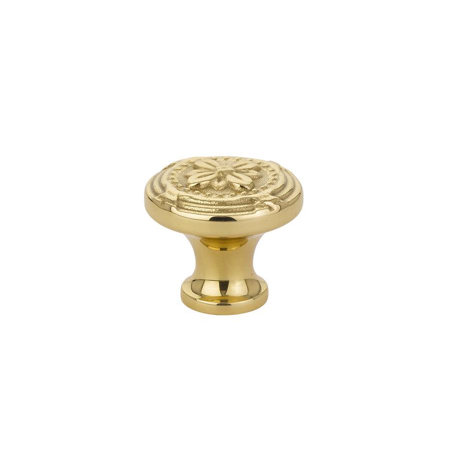 Emtek 86278US3<strong> Ribbon & Reed Knob from the Ribbon & Reed collection</strong> - Hardware by Design