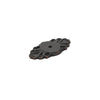 Emtek 86293US10B<strong> Ribbon & Reed Back Plate for Knob from the Ribbon & Reed collection</strong> - Hardware by Design