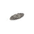 Emtek 86293US15A<strong> Ribbon & Reed Back Plate for Knob from the Ribbon & Reed collection</strong> - Hardware by Design