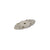 Emtek 86293US15<strong> Ribbon & Reed Back Plate for Knob from the Ribbon & Reed collection</strong> - Hardware by Design