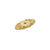 Emtek 86293US3<strong> Ribbon & Reed Back Plate for Knob from the Ribbon & Reed collection</strong> - Hardware by Design