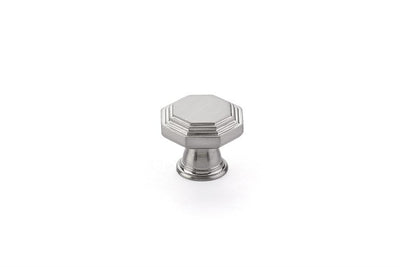 Emtek Midvale 1-1/4" Knob in Satin Nickel