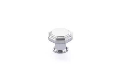 Emtek Midvale 1-1/4" Knob in Polished Chrome