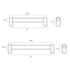 Clarity 18” Appliance Pull