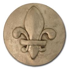 Linkasink D123 Fleur-de-lis sink Drain 1.5"