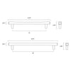 Diamond 18” Appliance Pull