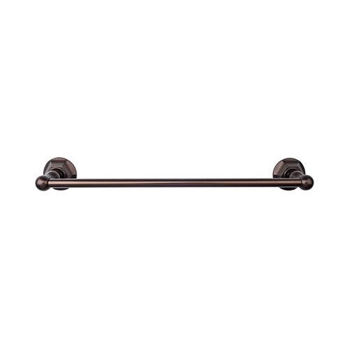 Top Knobs ED10ORBB<strong> Edwardian Bath 30" Single Towel Bar - Oil Rubbed Bronze - Hex Backplate</strong>