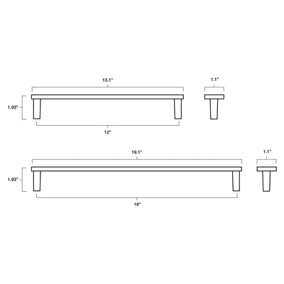 Horizon 12” Appliance Pull