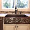 33" Single Basin Copper Farmhouse Sink with Drain Assembly, Silicone Caulk, and Wax Cleaner - Hardware by Design