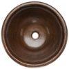 17‚Ä≥ Round Self Rimming Hammered Copper Sink - Hardware by Design