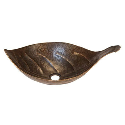 Leaf Vessel Hammered Copper Sink - Hardware by Design