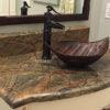 Leaf Vessel Hammered Copper Sink - Hardware by Design