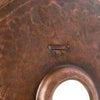 Round Hand Forged Old World Miners Pan Copper Vessel Sink - Hardware by Design