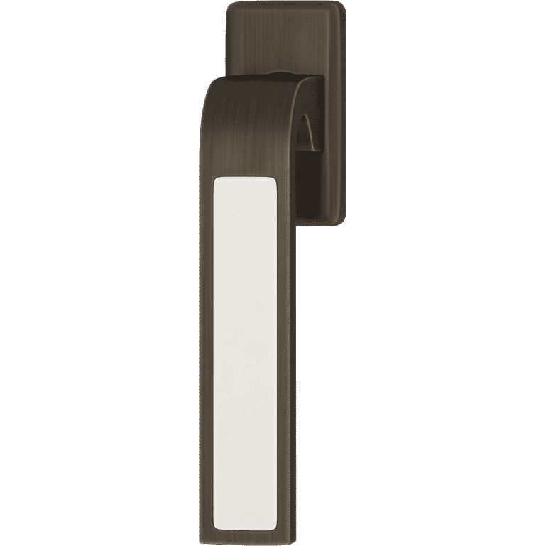 Turnstyle Designs R2542-BW-VP Ski Recess Leather with White (Special Order) Grip and Vintage Patina Finish - Hardware by Design