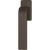 Turnstyle Designs R2542-CT-VP Ski Recess Leather with Chocolate Grip and Vintage Patina Finish - Hardware by Design