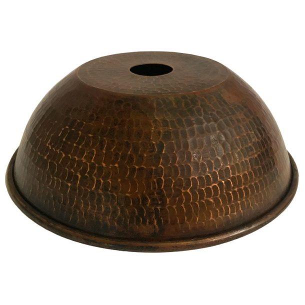 Hammered Copper 8.5‚Ä≥ Dome Pendant Light Shade - Hardware by Design
