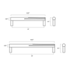Sunburst 18” Appliance Pull