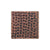 Package of Four 3" x 3" Copper Hammered Tiles - Hardware by Design