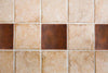 Package of Eight 4" x 4" Hammered Copper Tiles - Hardware by Design