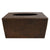 Large Hammered Copper Tissue Box Cover - Hardware by Design