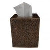 Small Hammered Copper Tissue Box Cover - Hardware by Design