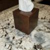 Small Hammered Copper Tissue Box Cover - Hardware by Design