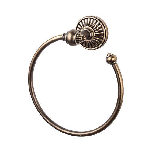 Top Knobs TUSC5GBZ<strong> Tuscany Bath Ring - German Bronze</strong>