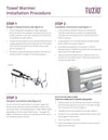 23.5"x31" Savoy Electric Towel Warmer