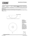 Gabrielli Vessel Sink - Gloss White