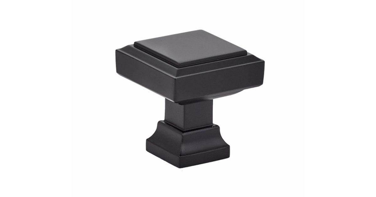 Emtek American Designer 1-1/4 Inch Square Cabinet Knob - Hardware by Design