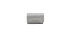 Emtek Cinder 1-5/8 Inch Rectangular Cabinet Knob - Hardware by Design