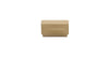 Emtek Cinder 1-5/8 Inch Rectangular Cabinet Knob - Hardware by Design