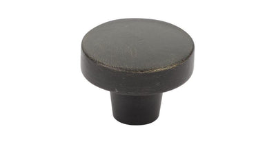 Emtek Rustic Modern 1-3/8 Inch Mushroom Cabinet Knob - Hardware by Design