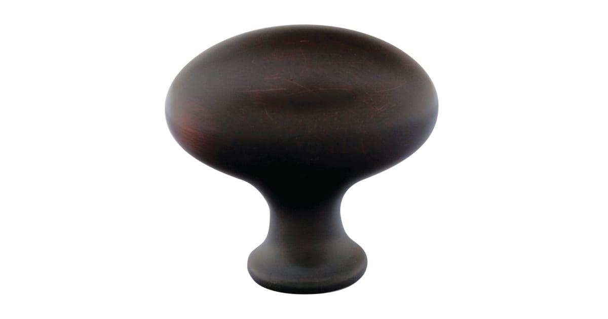 Emtek American Classic 1 Inch Oval Cabinet Knob - Hardware by Design
