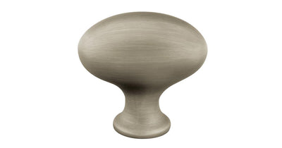 Emtek American Classic 1 Inch Oval Cabinet Knob - Hardware by Design