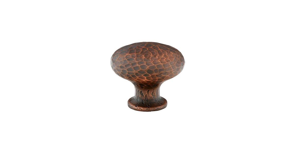 Emtek Arts and Crafts 1-3/4 Inch Mushroom Cabinet Knob - Hardware by Design