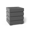 Freeport 18x18 Square Planter - Graphite Grey - Hardware by Design
