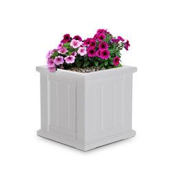 Cape Cod 14x14 Square Planter- White - Hardware by Design