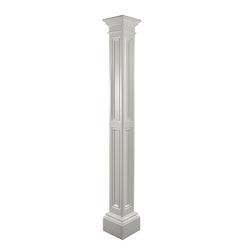 Liberty Lamp Post - White no mount - Hardware by Design