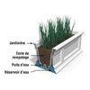 Fairfield 5FT Window Box - Black - Hardware by Design