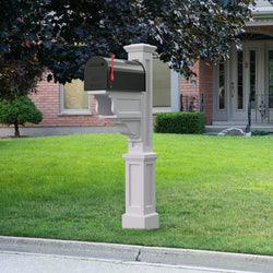 Dover Mail Post - White - Hardware by Design